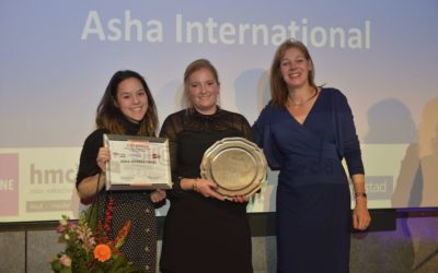 ASHA International winnaar Beste MKB LeerWerkbedrijf 2018!